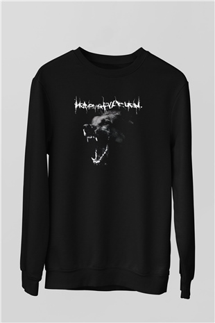 Heaven Shall Burn Siyah Unisex Sweatshirt