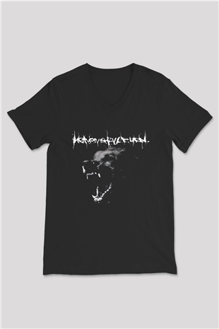 Heaven Shall Burn Siyah Unisex V Yaka Tişört
