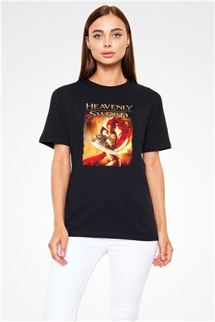 Heavenly Sword Siyah Unisex Tişört T-Shirt