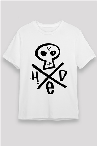 Hed PE Beyaz Unisex Tişört T-Shirt - TişörtFabrikası