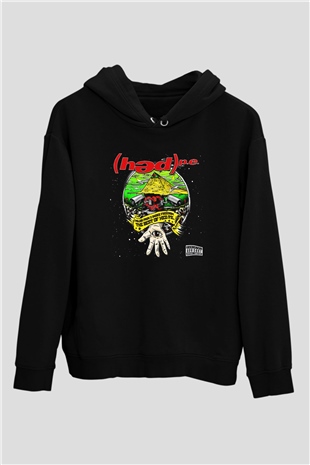 Hed PE Siyah Unisex Hoodie