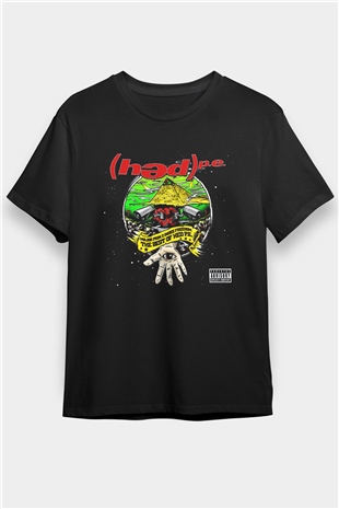 Hed PE Siyah Unisex Tişört T-Shirt - TişörtFabrikası