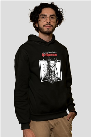 Hellhammer Siyah Unisex Hoodie