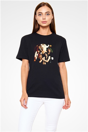 Helloween Baskılı Unisex Siyah Tişört