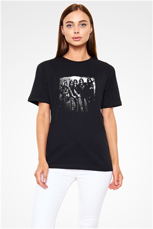 Helloween Baskılı Unisex Siyah Tişört