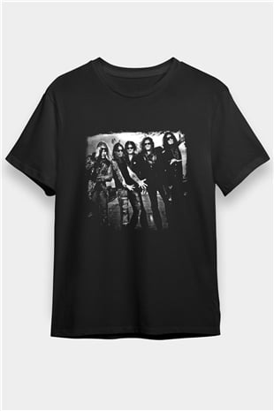 Helloween Baskılı Unisex Siyah Tişört