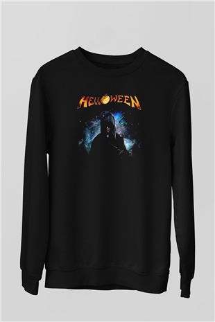 Helloween Siyah Unisex Sweatshirt
