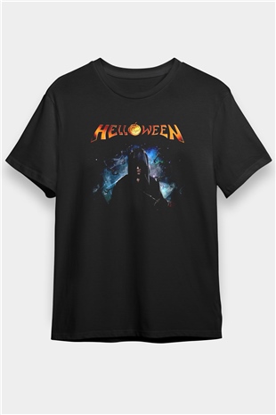 Helloween Siyah Unisex Tişört T-Shirt - TişörtFabrikası