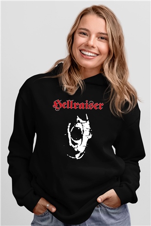 Hellraiser Siyah Unisex Hoodie