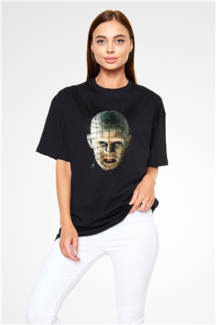 Hellraiser Siyah Unisex Oversize Tişört T-Shirt
