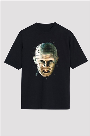 Hellraiser Siyah Unisex Oversize Tişört T-Shirt