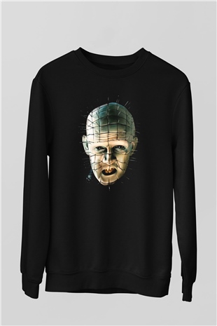 Hellraiser Siyah Unisex Sweatshirt