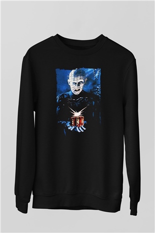 Hellraiser Siyah Unisex Sweatshirt