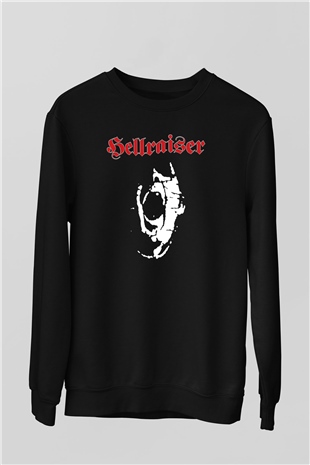 Hellraiser Siyah Unisex Sweatshirt
