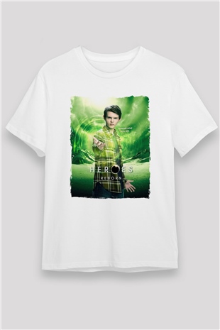 Heroes Beyaz Unisex Tişört T-Shirt