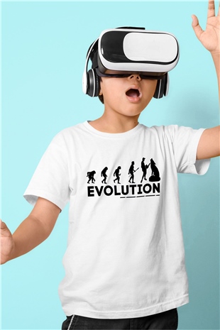 Heykeltıraş Beyaz Unisex Çocuk Tişört
