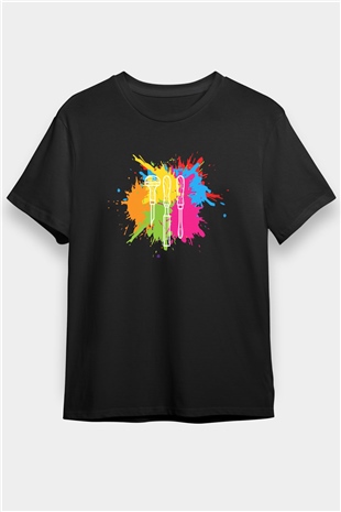 Heykeltıraş Siyah Unisex Tişört T-Shirt - TişörtFabrikası