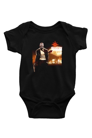 Hitman Siyah Bebek Body - Zıbın