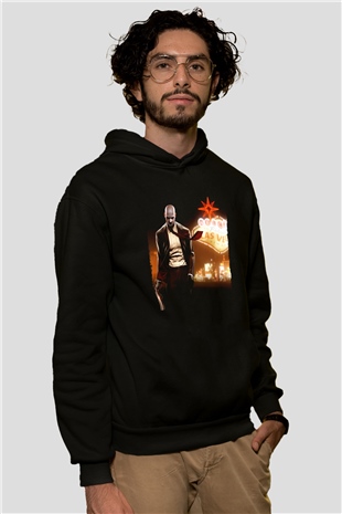 Hitman Siyah Unisex Hoodie