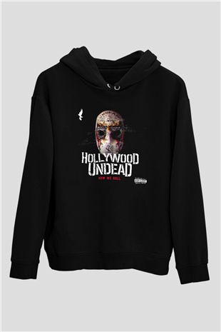 Hollywood Undead Siyah Unisex Hoodie