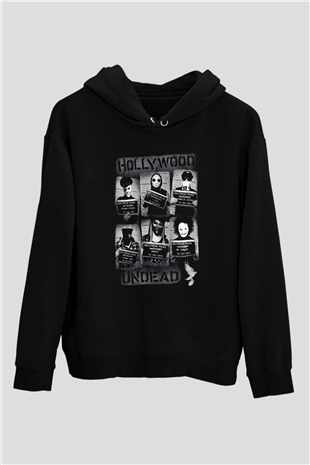 Hollywood Undead Siyah Unisex Hoodie