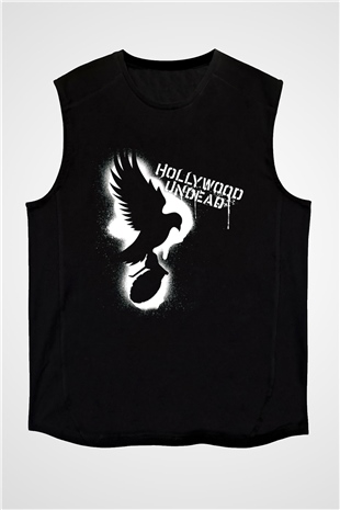Hollywood Undead Siyah Unisex Kolsuz Tişört