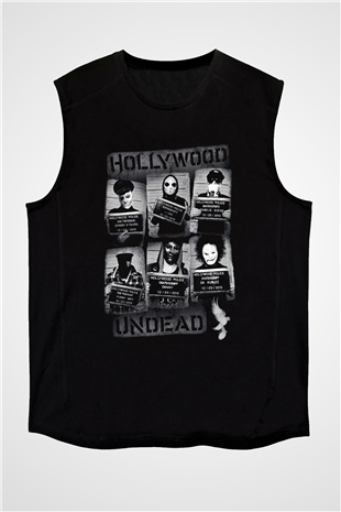Hollywood Undead Siyah Unisex Kolsuz Tişört