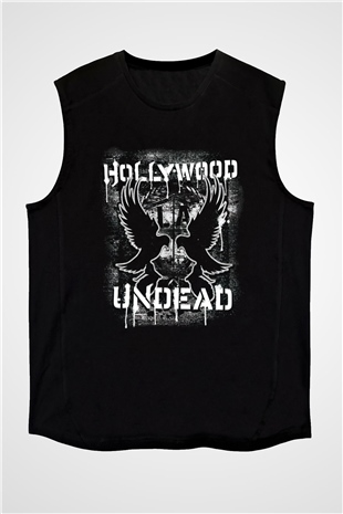 Hollywood Undead Siyah Unisex Kolsuz Tişört