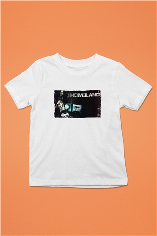 Homeland Beyaz Unisex Çocuk Tişört