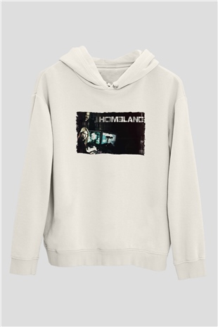 Homeland Beyaz Unisex Hoodie