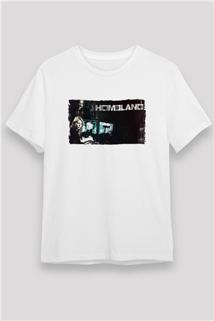 Homeland Beyaz Unisex Tişört T-Shirt