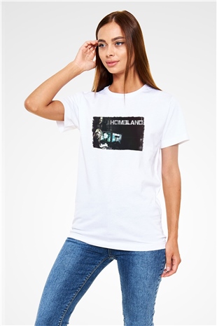 Homeland Beyaz Unisex Tişört T-Shirt