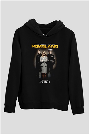 Homeland Siyah Unisex Hoodie