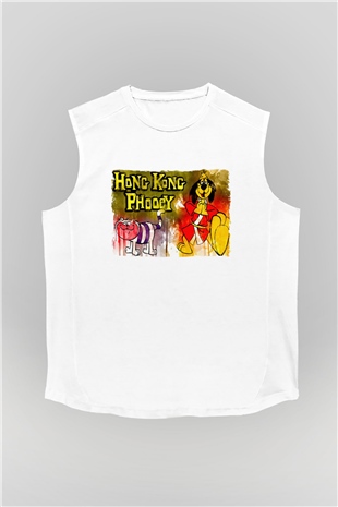 Hong Kong Phooey Beyaz Unisex  Kolsuz Tişört