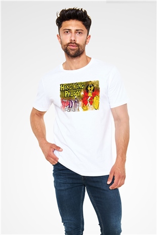 Hong Kong Phooey Beyaz Unisex Tişört