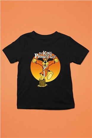 Hong Kong Phooey Siyah Unisex  Çocuk Tişört