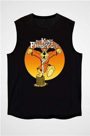Hong Kong Phooey Siyah Unisex  Kolsuz Tişört