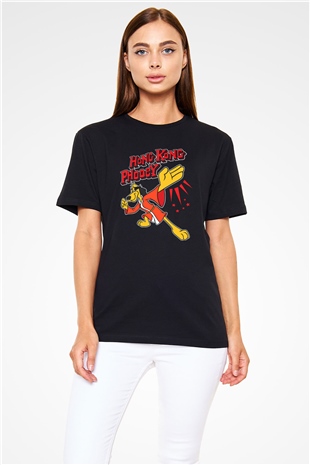 Hong Kong Phooey Siyah Unisex Tişört