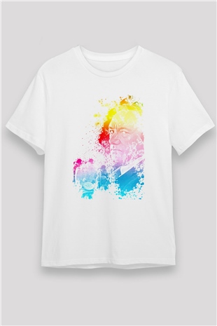 House of Cards Beyaz Unisex Tişört T-Shirt