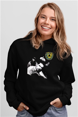 House of Pain Siyah Unisex Hoodie
