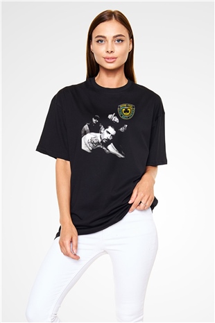 House of Pain Siyah Unisex Oversize Tişört T-Shirt
