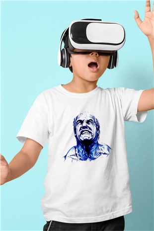 Hulk Hogan Beyaz Unisex  Çocuk Tişört