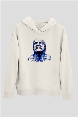 Hulk Hogan Beyaz Unisex Hoodie
