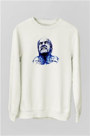 Hulk Hogan Beyaz Unisex  Sweatshirt
