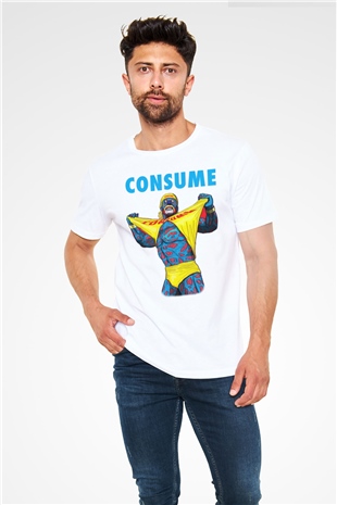 Hulk Hogan Beyaz Unisex Tişört