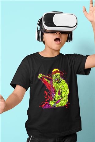 Hulk Hogan Siyah Unisex  Çocuk Tişört