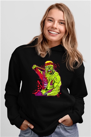 Hulk Hogan Siyah Unisex Hoodie