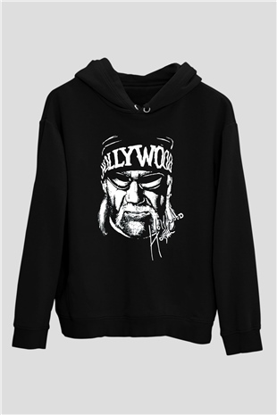 Hulk Hogan Siyah Unisex Hoodie