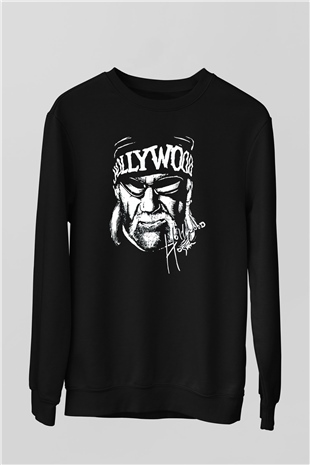 Hulk Hogan Siyah Unisex  Sweatshirt