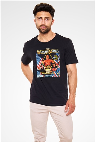 Hulk Hogan Siyah Unisex Tişört